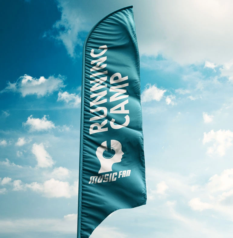 custom flag printing abu dhabi by Aquaholic Creatives